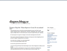Tablet Screenshot of diagnos.blogg.se
