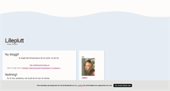 Desktop Screenshot of lilleplutt.blogg.se