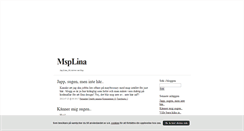 Desktop Screenshot of msplina.blogg.se