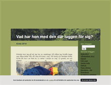Tablet Screenshot of honmedluggen.blogg.se