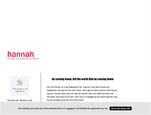 Tablet Screenshot of lillhannah.blogg.se