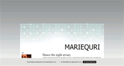 Desktop Screenshot of mariequri.blogg.se
