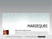 Tablet Screenshot of mariequri.blogg.se