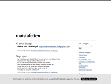 Tablet Screenshot of matstafetten.blogg.se