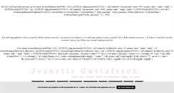 Desktop Screenshot of jeanetto.blogg.se