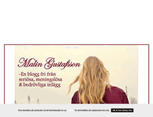 Tablet Screenshot of malinannelinorgustafsson.blogg.se