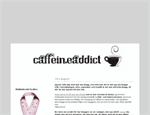 Tablet Screenshot of caffeineaddict.blogg.se