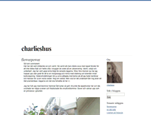 Tablet Screenshot of charlieshus.blogg.se