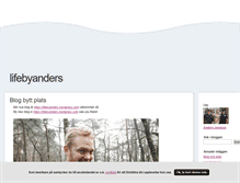 Tablet Screenshot of lifebyanders.blogg.se