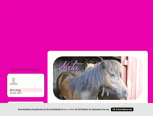 Tablet Screenshot of lovehorse.blogg.se