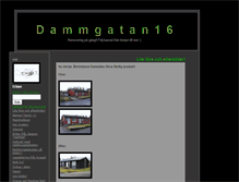 Tablet Screenshot of dammgatan16.blogg.se