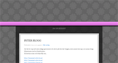 Desktop Screenshot of aldrigannie.blogg.se