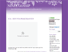 Tablet Screenshot of ninjagossip.blogg.se