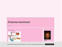 Tablet Screenshot of ensamamamman.blogg.se