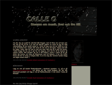 Tablet Screenshot of calleg.blogg.se