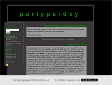 Tablet Screenshot of partypardey.blogg.se