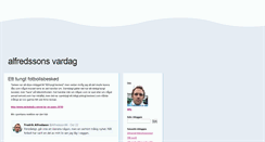 Desktop Screenshot of alfredsson86.blogg.se