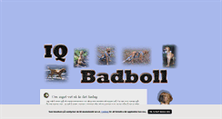 Desktop Screenshot of iqbadboll.blogg.se