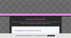 Desktop Screenshot of jennysbloggmix.blogg.se