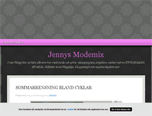 Tablet Screenshot of jennysbloggmix.blogg.se