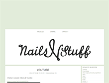 Tablet Screenshot of nailsnstuff.blogg.se