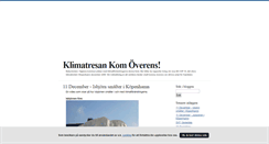 Desktop Screenshot of klimatresan.blogg.se
