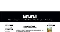 Desktop Screenshot of mormormu.blogg.se