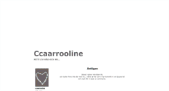Desktop Screenshot of ccaarrooline.blogg.se