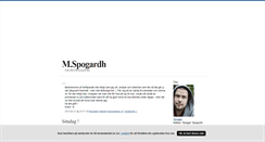 Desktop Screenshot of mattiasspogardh.blogg.se