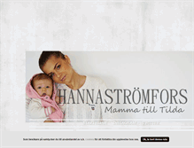 Tablet Screenshot of hannastromfors.blogg.se