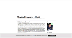 Desktop Screenshot of martinpetersson.blogg.se