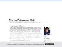 Tablet Screenshot of martinpetersson.blogg.se