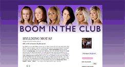 Desktop Screenshot of boomintheclub.blogg.se