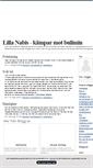 Mobile Screenshot of lillanabis.blogg.se