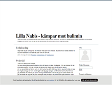 Tablet Screenshot of lillanabis.blogg.se