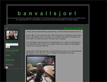 Tablet Screenshot of banvallsjoel.blogg.se