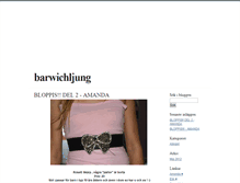 Tablet Screenshot of barwichljung.blogg.se