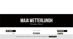 Desktop Screenshot of majawetterlundh.blogg.se