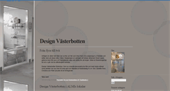 Desktop Screenshot of designvasterbotten.blogg.se