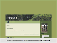 Tablet Screenshot of gronelid.blogg.se