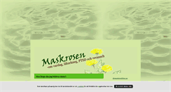 Desktop Screenshot of maskrosblogg.blogg.se