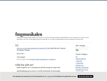 Tablet Screenshot of fmgmusikalen.blogg.se