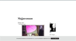 Desktop Screenshot of majjasvensson.blogg.se