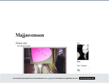 Tablet Screenshot of majjasvensson.blogg.se
