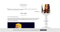 Desktop Screenshot of fridamatildajosefine.blogg.se