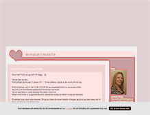 Tablet Screenshot of mommymaria.blogg.se