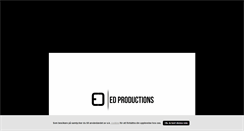 Desktop Screenshot of edproductions.blogg.se