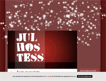 Tablet Screenshot of julhostess.blogg.se