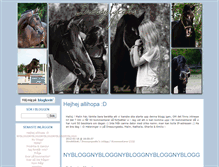 Tablet Screenshot of dressyrgeeks.blogg.se