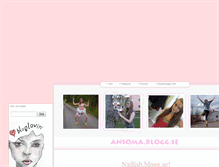 Tablet Screenshot of ansoma.blogg.se